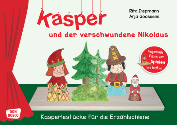 Kasper und der verschwundene Nikolaus, Spielfiguren für die Erzählschiene, ab 2 Jahre