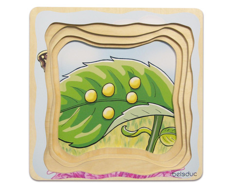 Lagenpuzzle Schmetterling, ab 4 Jahre