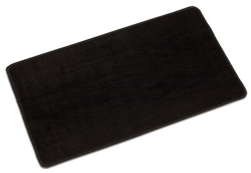 Arbeitsteppich - schwarz, 66 x 120 cm