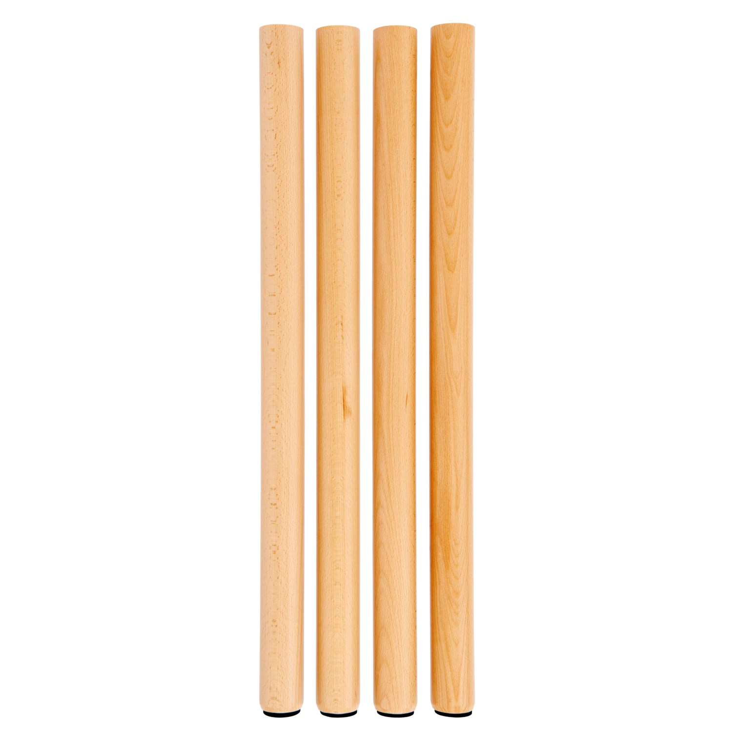 Satz mit 4 Tischbeinen für Tisch hoch 76 cm