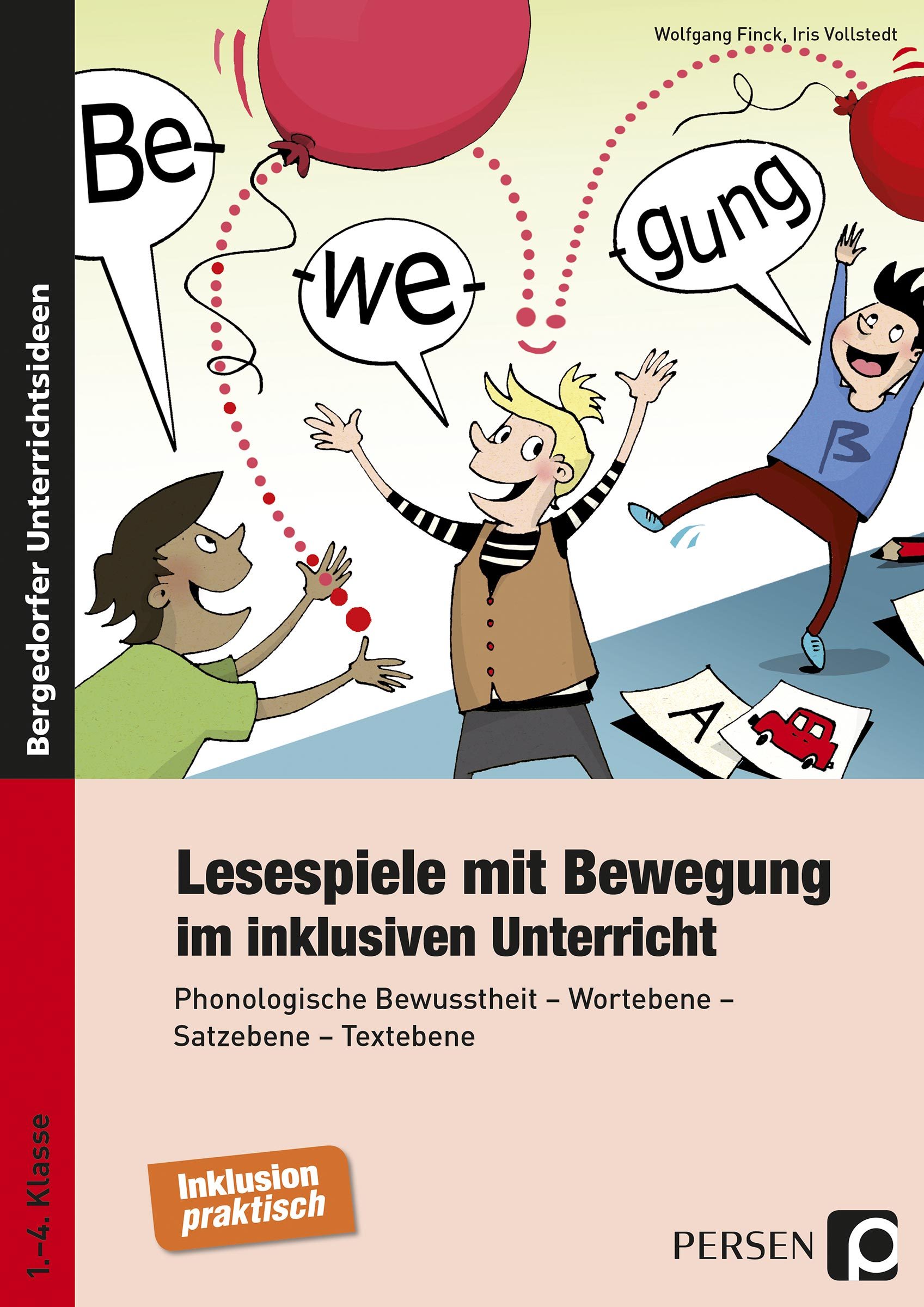 Lesespiele mit Bewegung im inklusiven Unterricht, Buch, 1.-4. Klasse