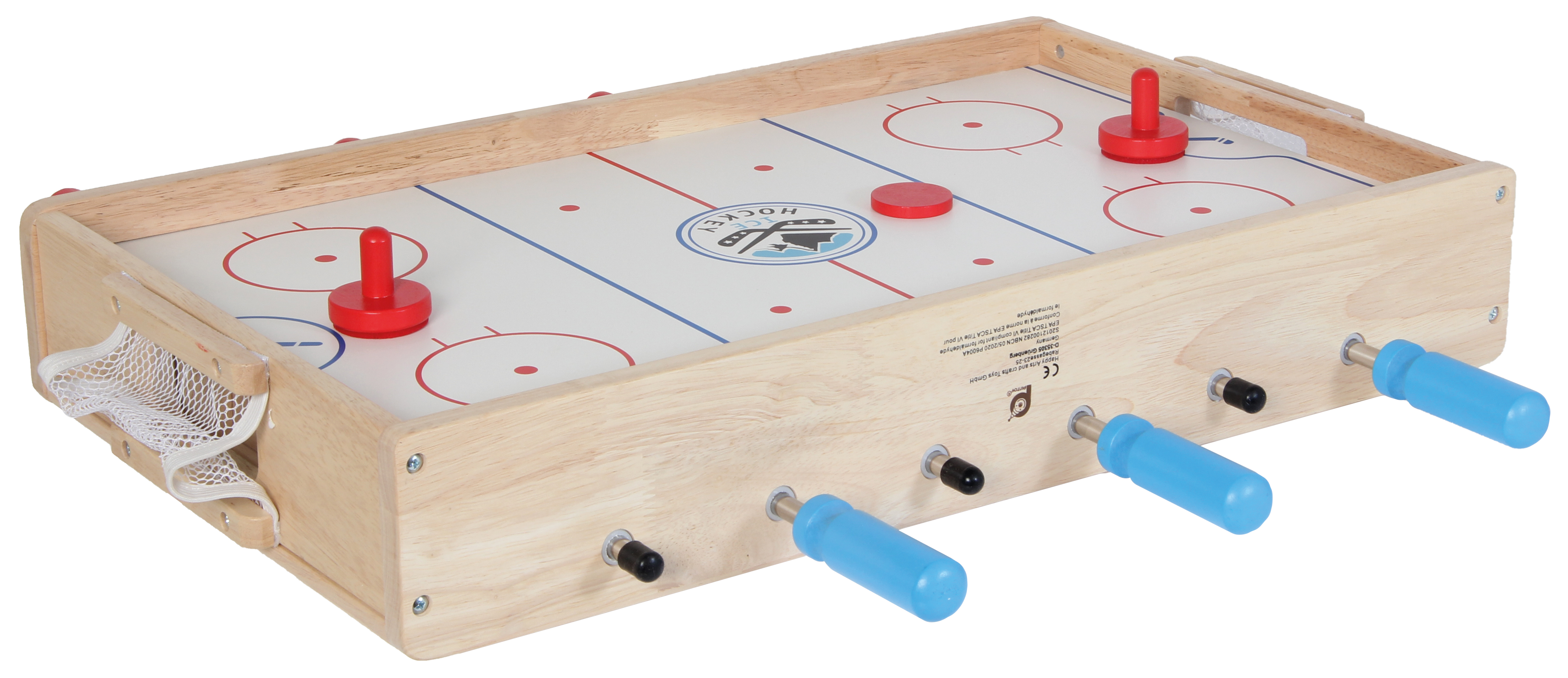PINTOY 2 in 1 Tischfußball und Hockey, ab 3 Jahre