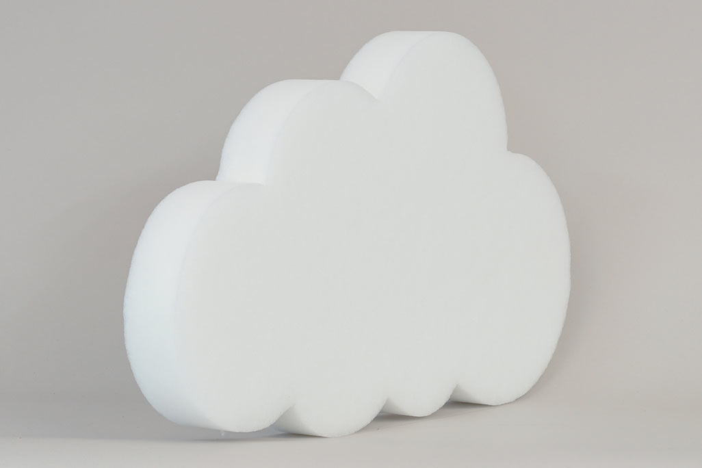 Schallschutz Akustikelement, Wolke Weiß, soni ELEMENT cloud klein