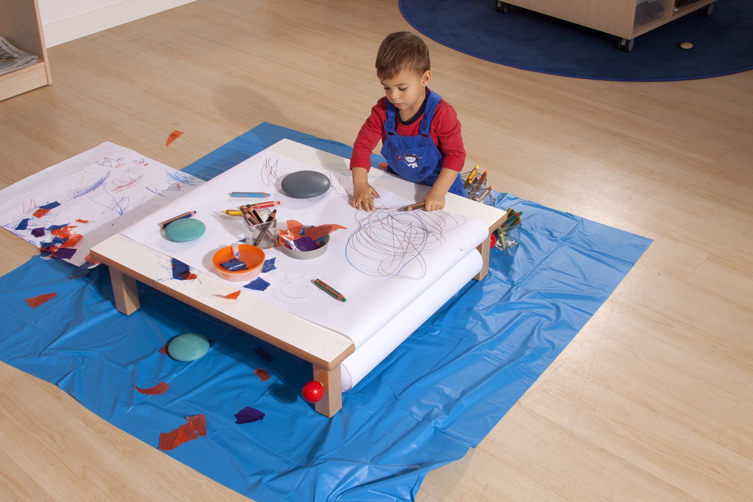 Mal- und Kreativpodest, 2-3 Jahre