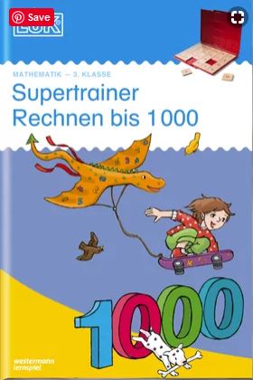 LÜK Supertrainer Rechnen bis 1000, 3.-4. Klasse