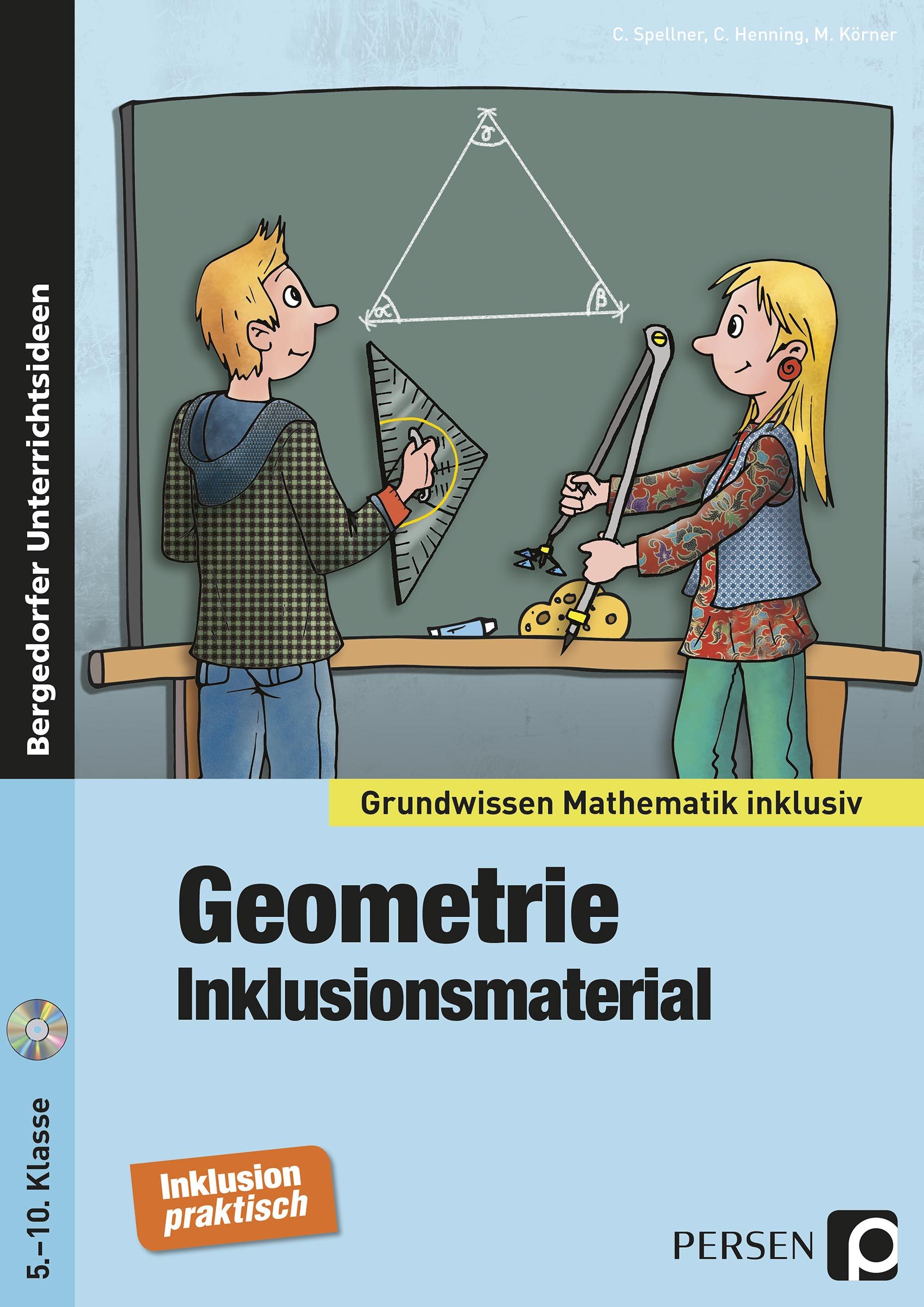 Geometrie - Inklusionsmaterial, Buch inkl. CD, 5.-10. Klasse