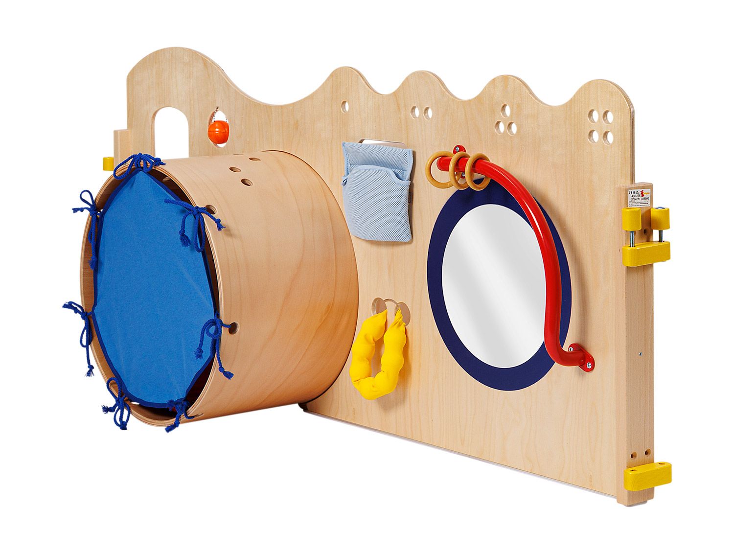 Pamini Spielwand mit Rundtunnel