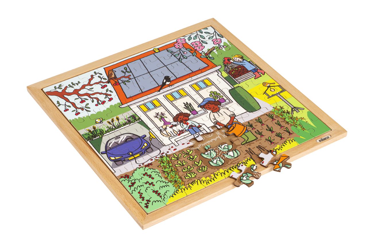 Puzzle Natur & Klima - Nachhaltiges Haus