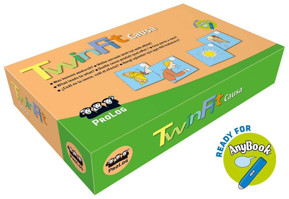 TwinFit Causa, Memospiel, ab 5 Jahre (Anybook PRO-kompatibel)