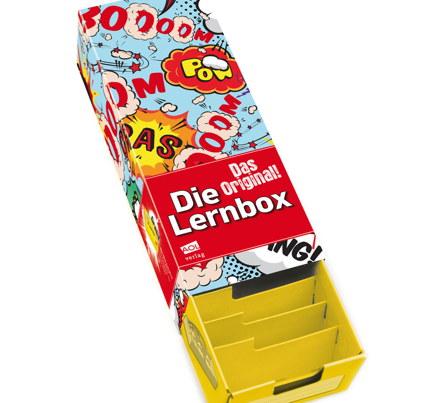 AOL Lernbox DIN A8, Design: Comic, 10er-Paket