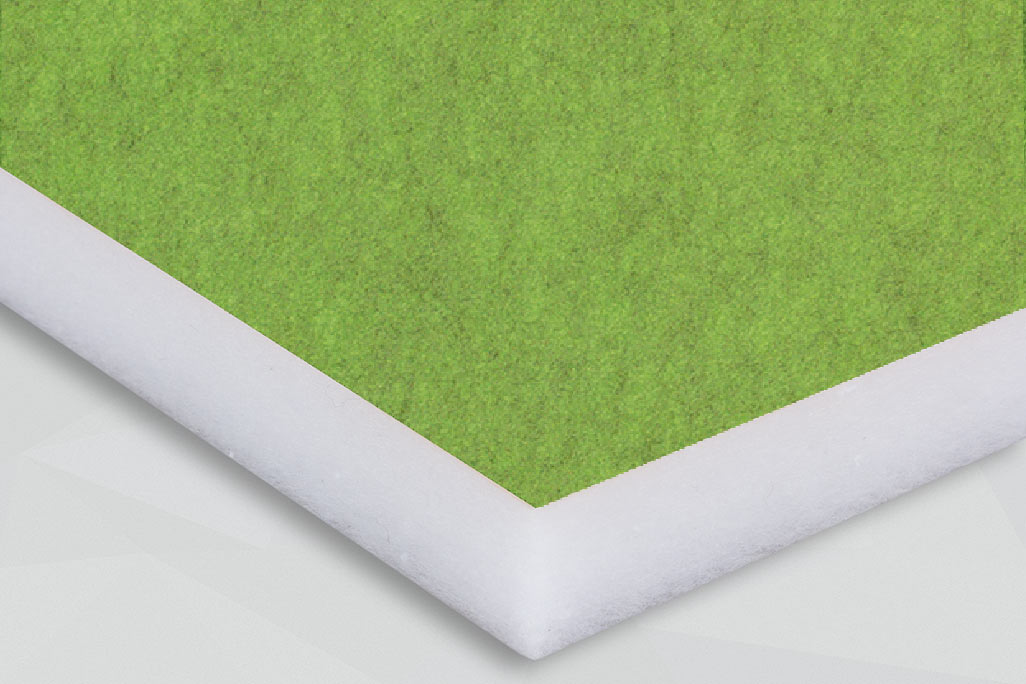 Schallschutz Wand-/Deckenelemente Rechteck, Grün, 100x50 cm, soni COLOR