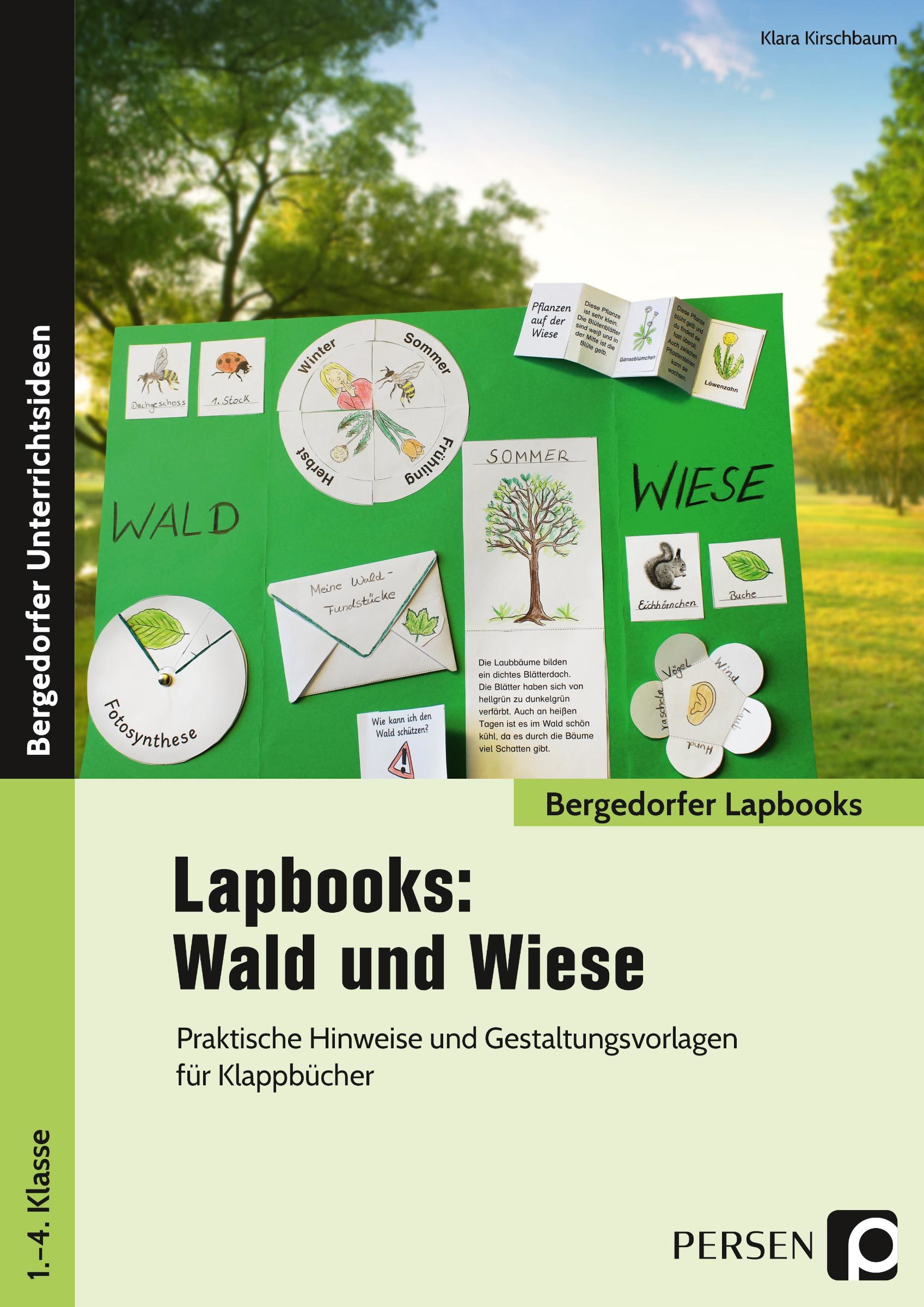 Lapbooks: Wald und Wiese, Buch, 1. bis 4. Klasse
