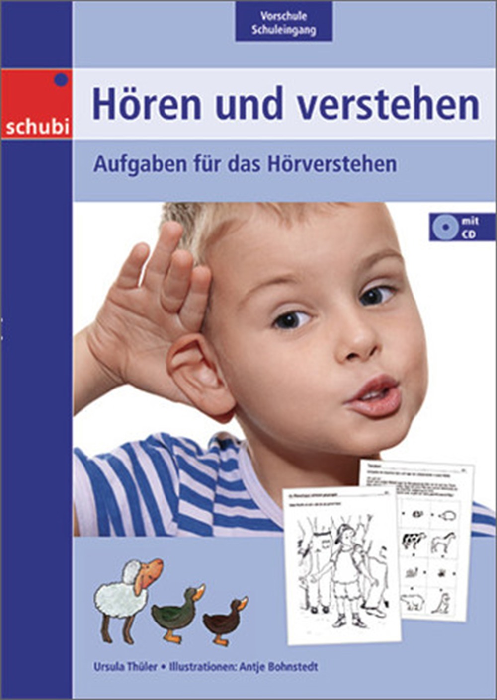 Hören und verstehen 1, Kopiervorlagen inkl. CD-ROM, 4-7 Jahre