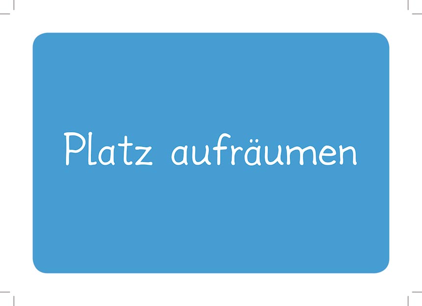 Verhaltensregeln, 16 Bildkarten, 4-9 Jahre