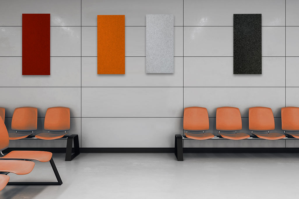 Schallschutz Wand-/Deckenelemente Rechteck, Anthrazit, 100x50 cm, soni COLOR