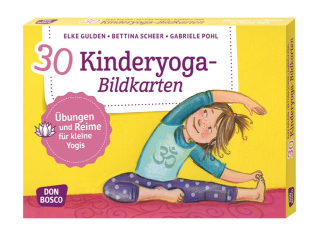 30 Kinderyoga-Bildkarten, 4-10 Jahre