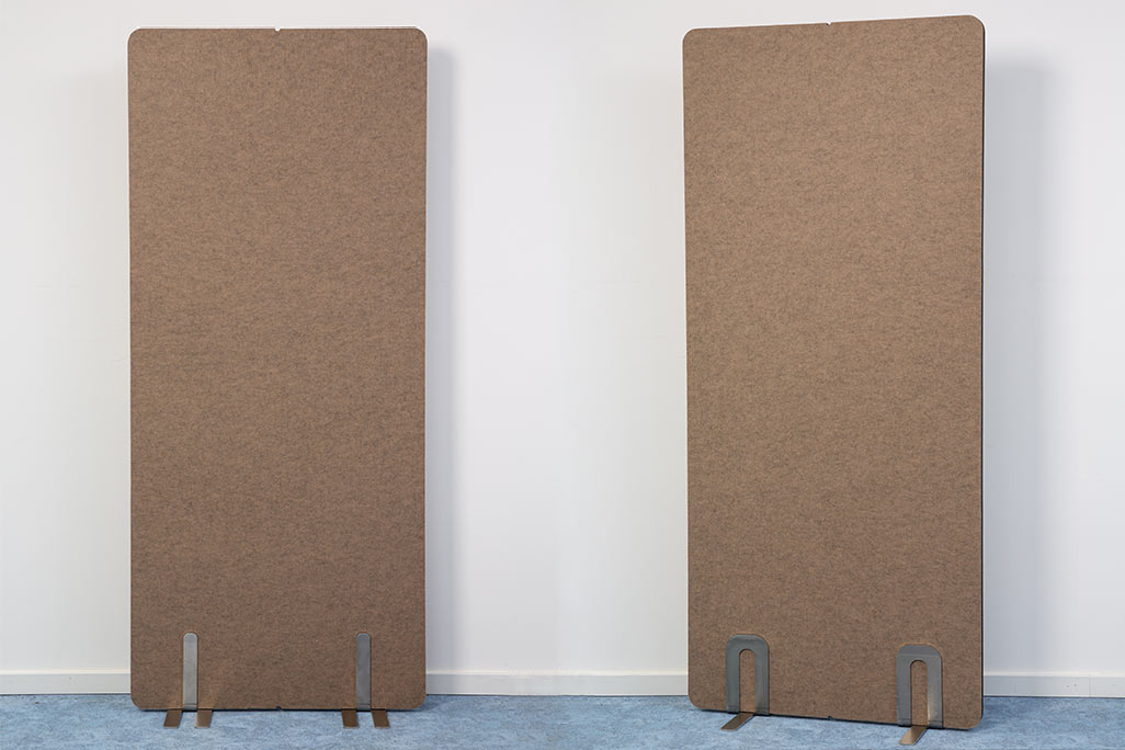 Lärmschutz Akustik-Trennwand, Beige, 180x80 cm, soni STELLWAND