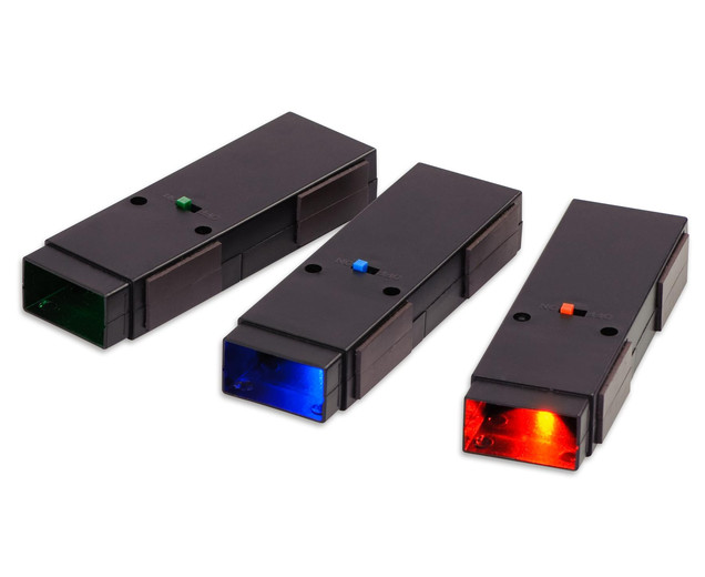 LED-Strahler 3er Satz (rot, grün, blau), ab 6 Jahre