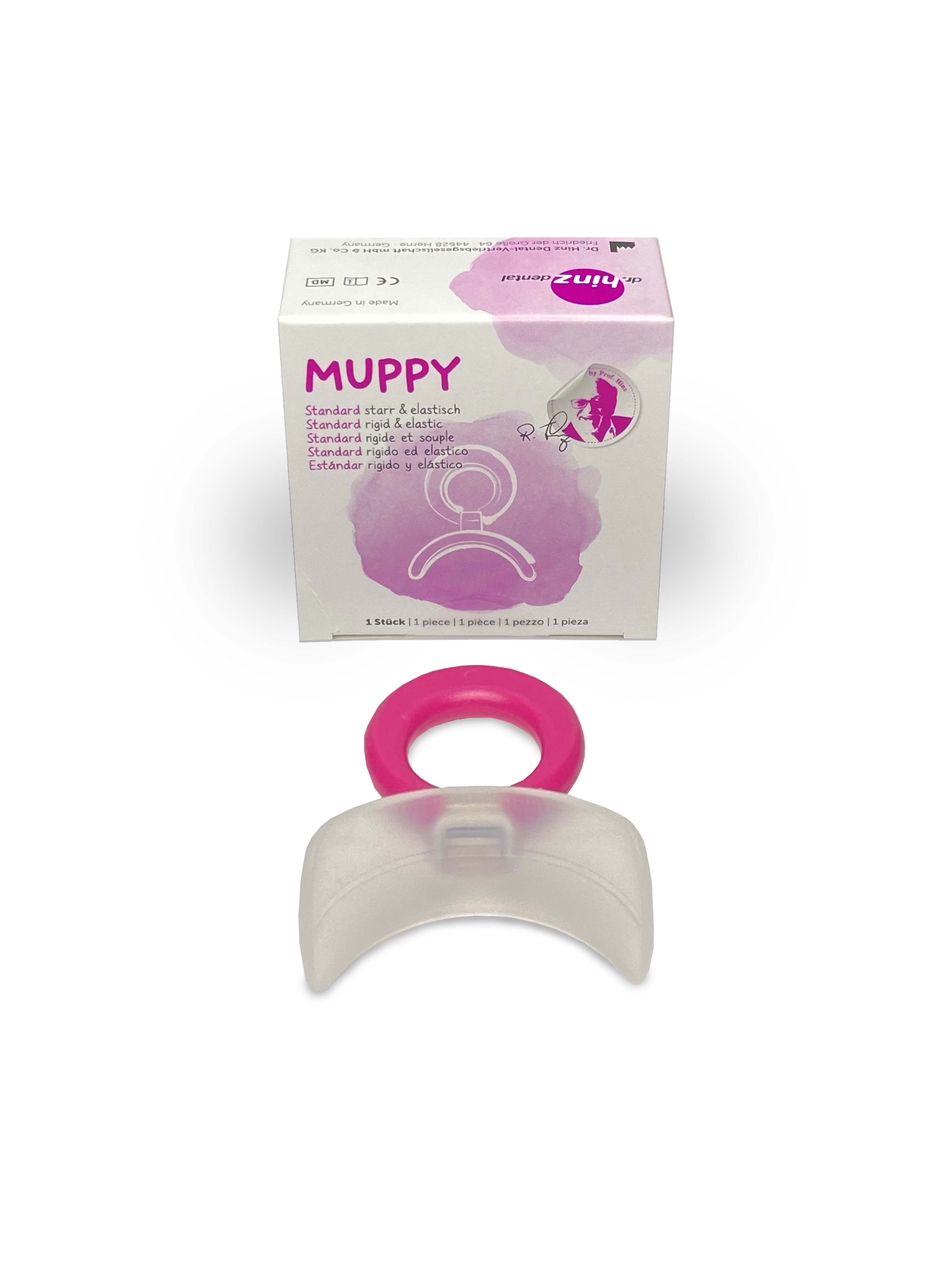 MUPPY Standard I, Mundvorhofplatte, transparent/elastisch, 93301