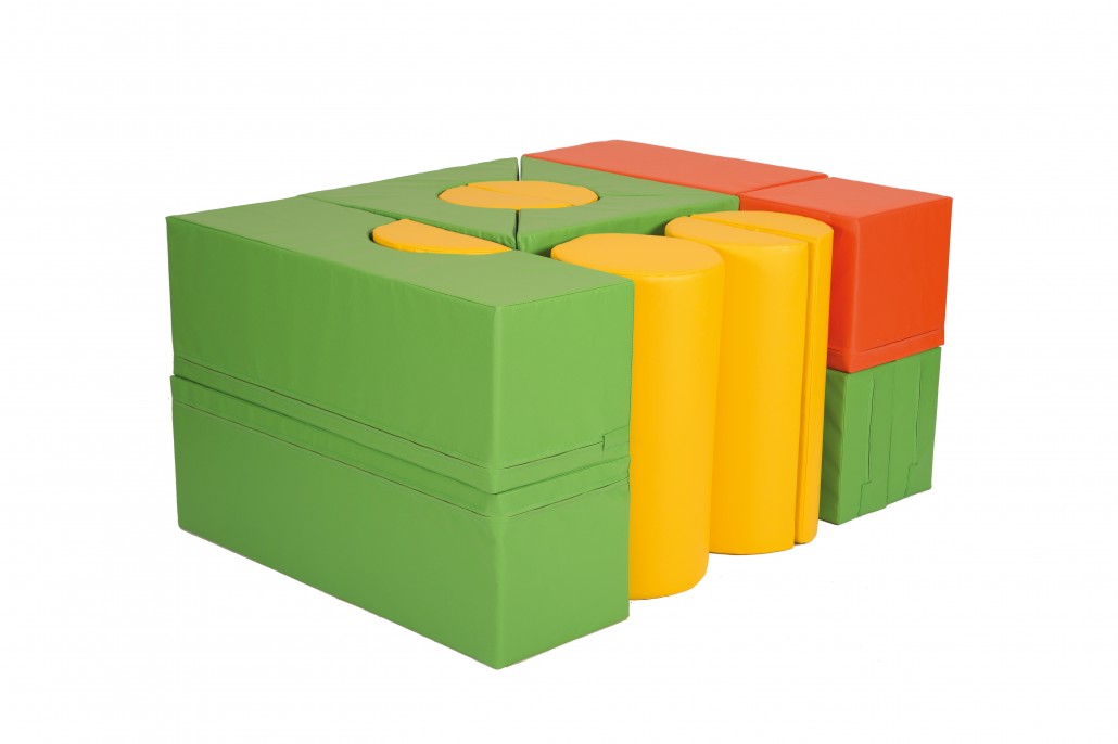 21-teiliger Bausteinsatz MAXI 71-210-16 (helle Farben), ab 4 Jahre