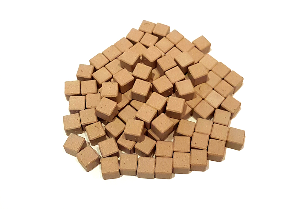 Dienes Einerwürfel 100 Stück aus ReWOOD® natur
