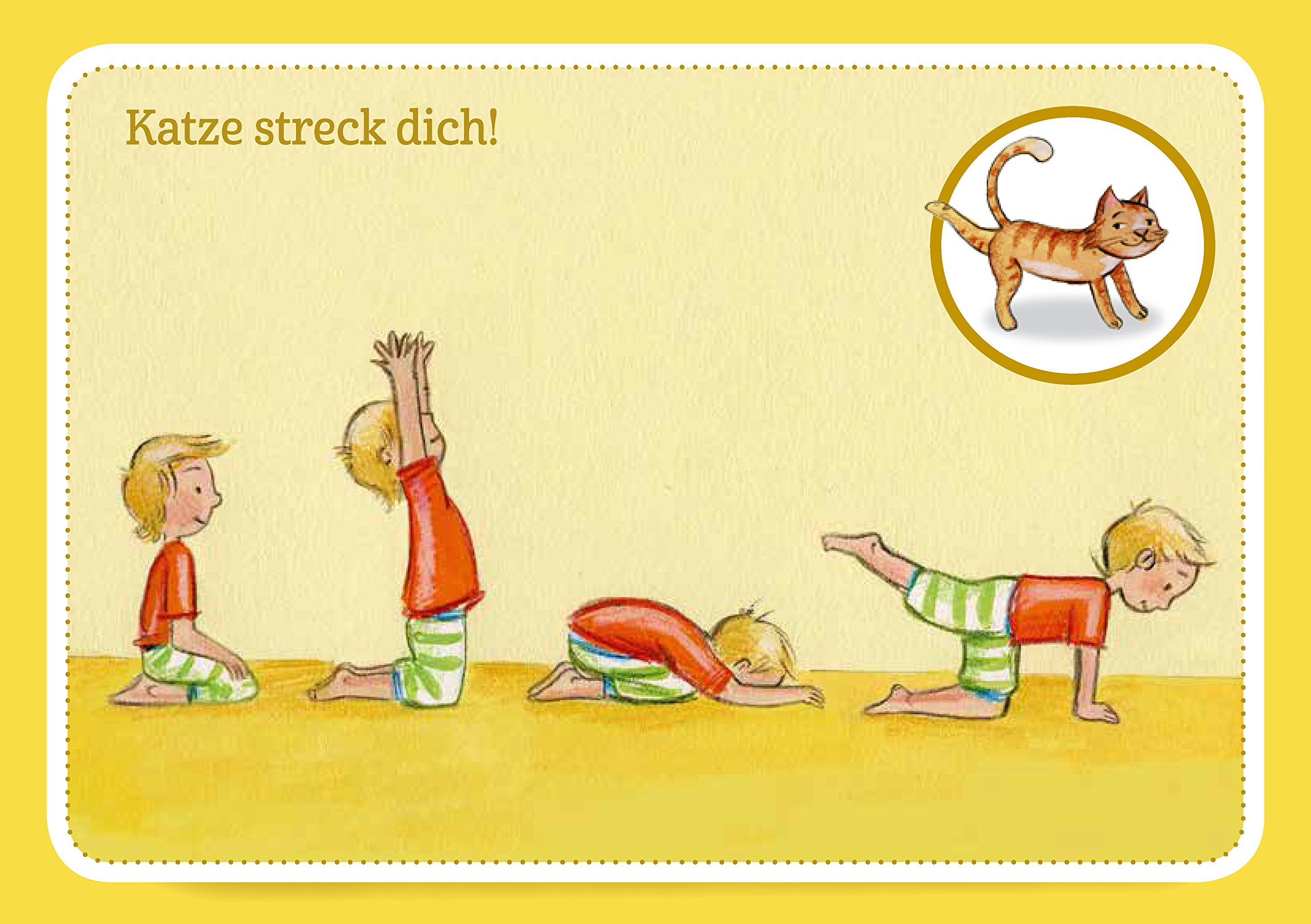 30 Kinderyoga-Bildkarten, 4-10 Jahre