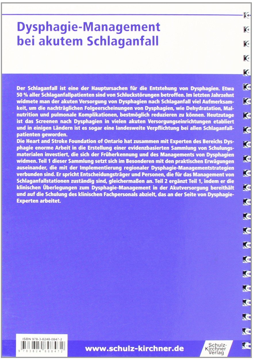 Dysphagie-Management bei akutem Schlaganfall