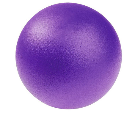 Softball, beschichtet, 21 cm, violett, 200 g