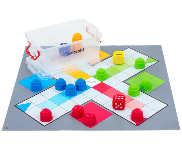 XL - Ludo mit Figuren, 75 x 75 cm, 5-14 Jahre