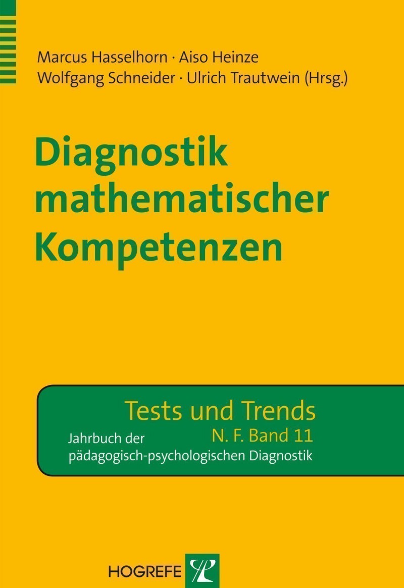 Diagnostik mathematischer Kompetenzen, Buch
