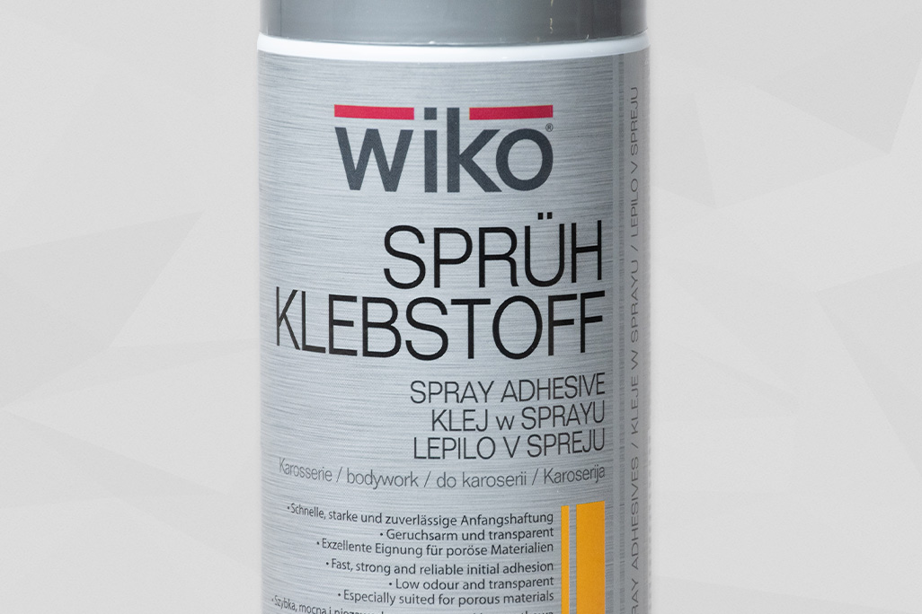 Sprühklebstoff für Akustikelemente, WIKO Sprühkleber