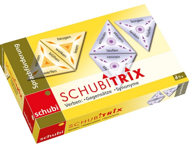 SCHUBITRIX Verben - Gegensätze, Synonyme, 1.-2. Klasse