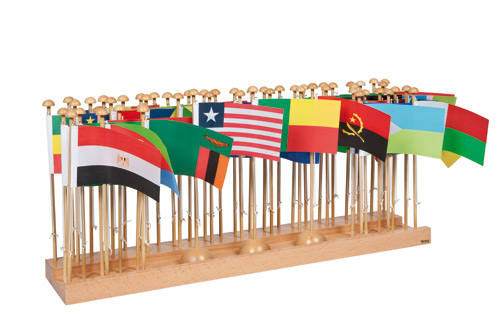 Flaggenständer Afrika
