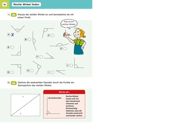 Mein Lernheft Geometrie 3. Schuljahr