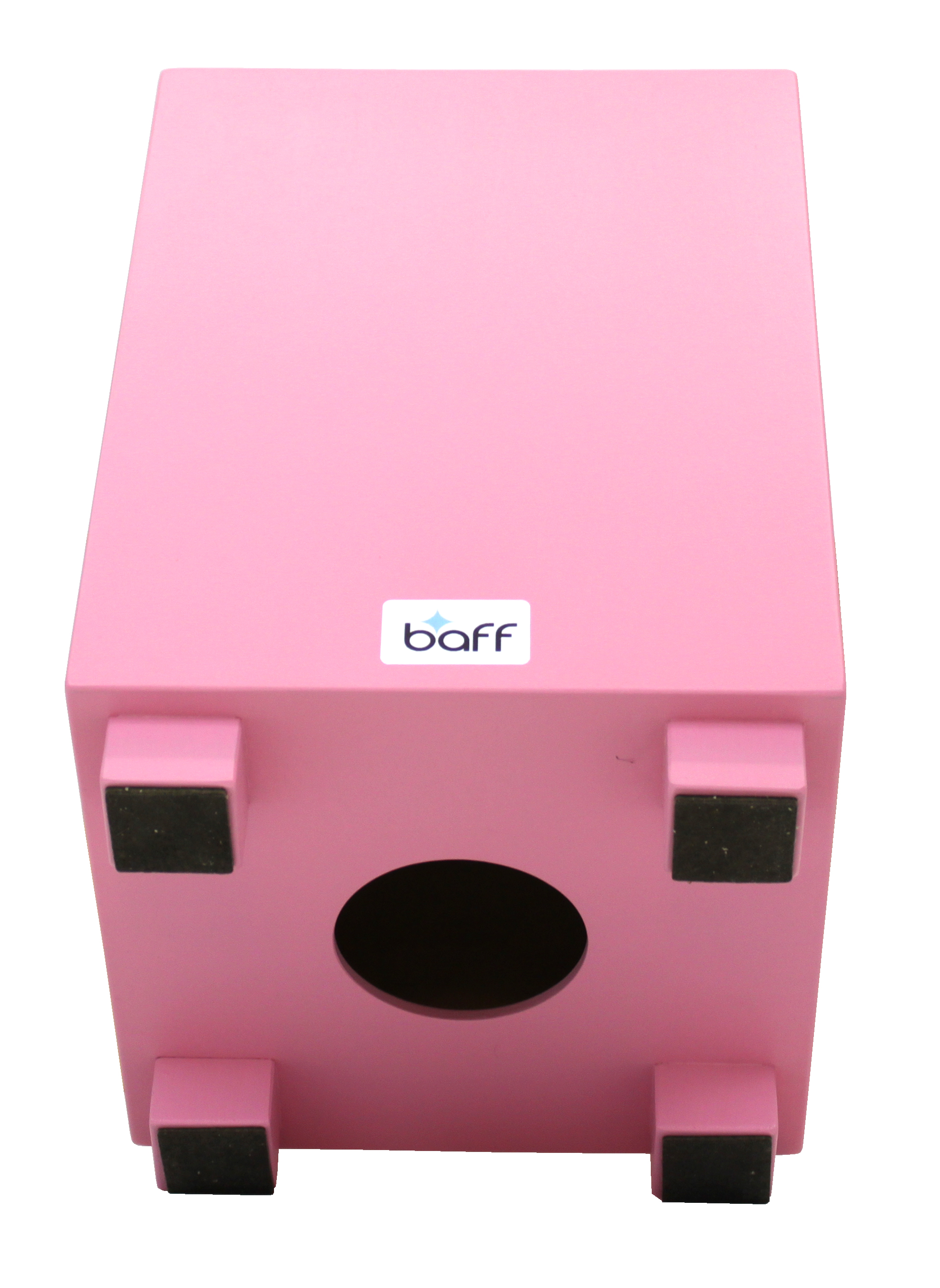 Kinderhocker mit Trommelfunktion, rosa, Sitzhöhe 38cm