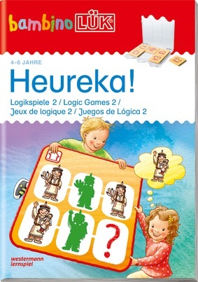 bambinoLÜK Heureka Logikspiele 2, Übungsheft, 4-6 Jahre