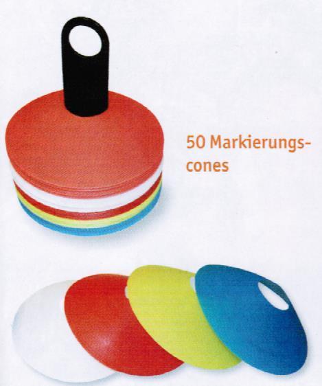 Markierungs-Hütchen, 50 Stück