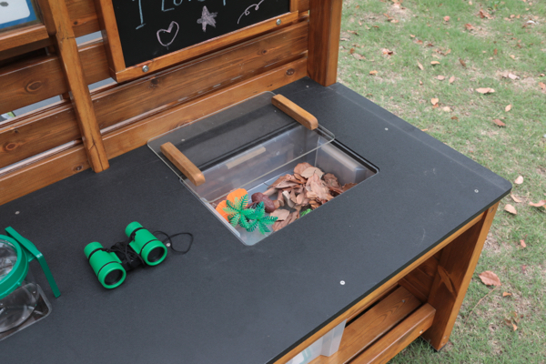 Outdoor-Experimentierstation mit Zubehör
