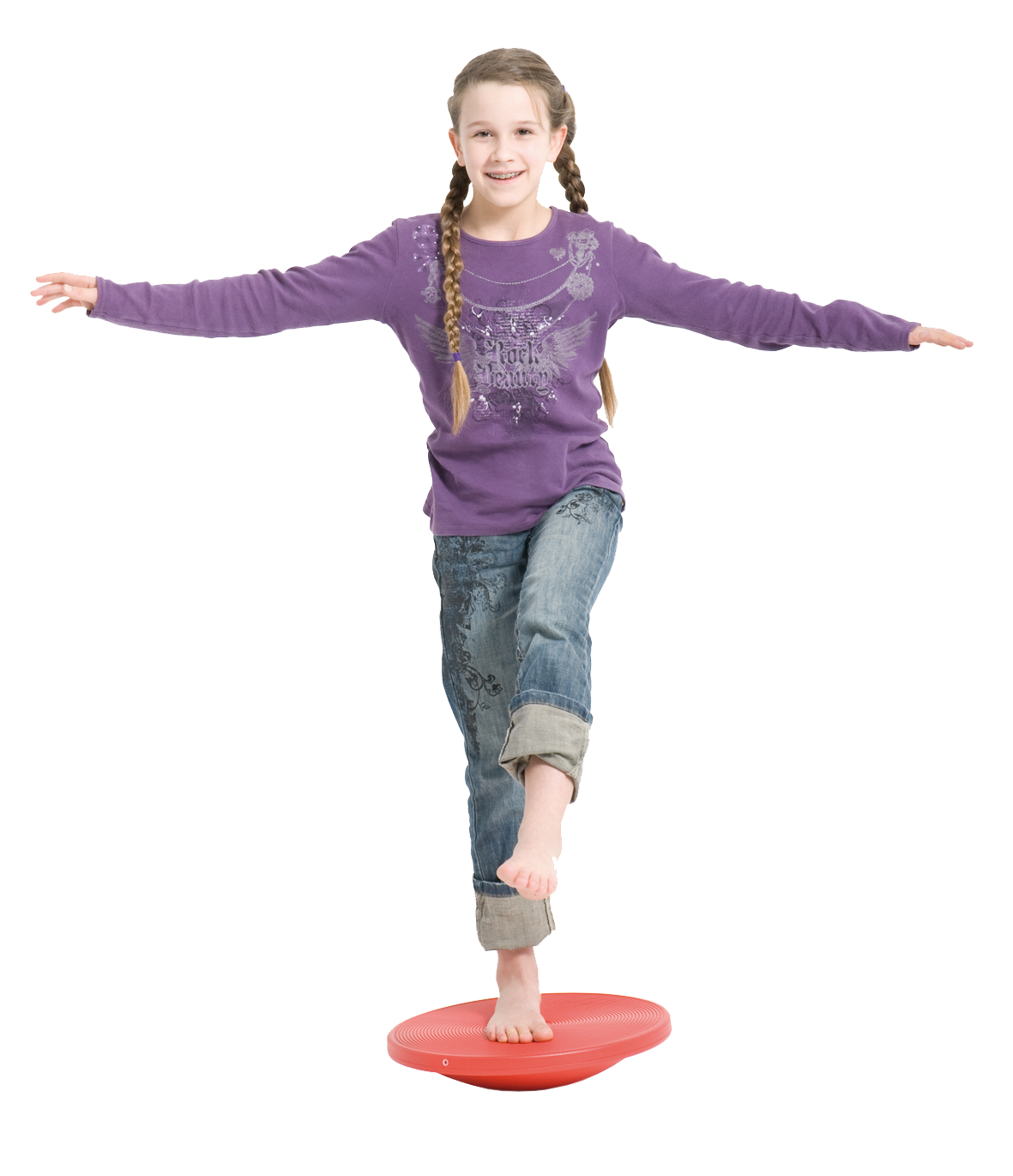 GymTop Therapiekreisel, Durchmesser 40 cm, 9 cm hoch, gerillte Oberfläche