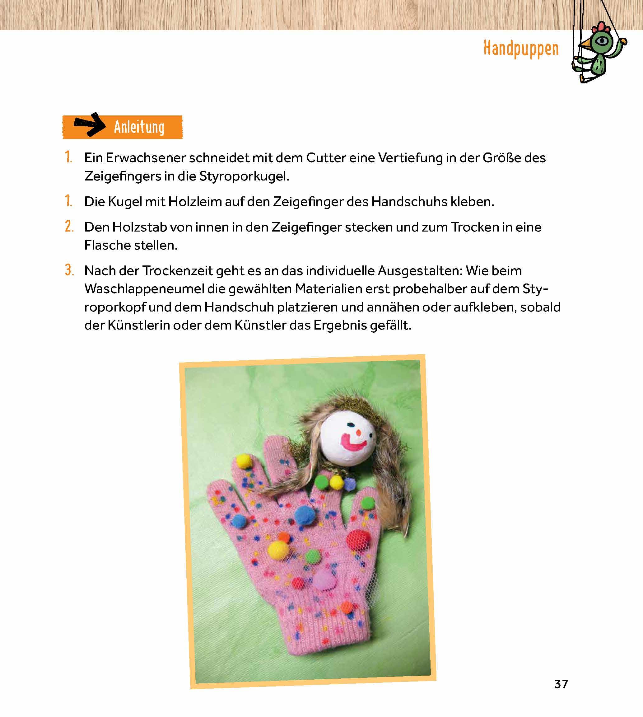 Puppentheater mit Kindern, Buch, 5-14 Jahre