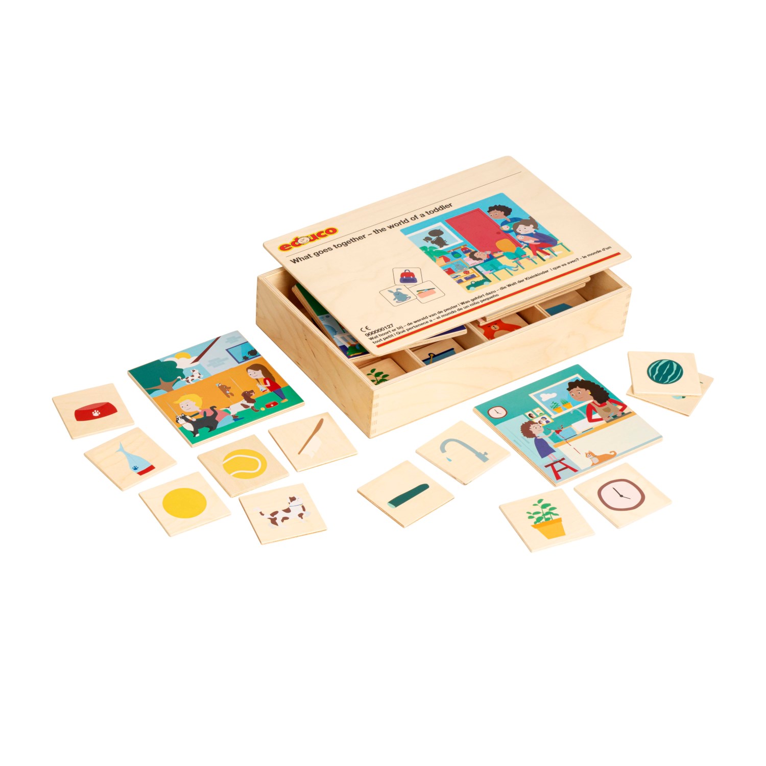 What goes together -  The world of a toddler, Lernspiel, ab 3 Jahre