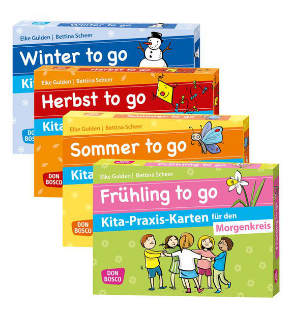Kita-Praxis-Kartenset für den Morgenkreis, 3-6 Jahre