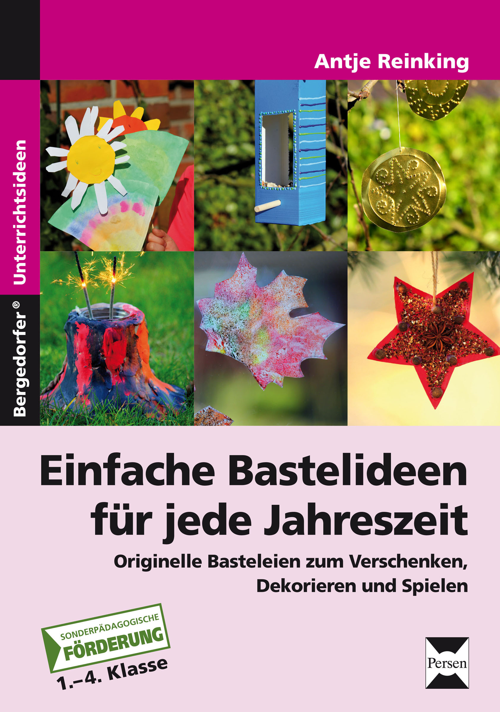 Einfache Bastelideen für jede Jahreszeit, Broschüre inkl. CD, 1.-4.
