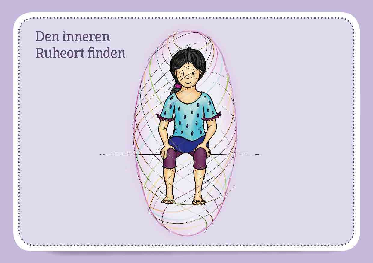 Achtsamkeitsübungen für entspanntes Lernen. 30 Bildkarten für Kinder, 6-12 Jahre