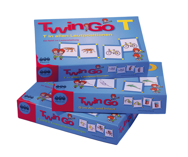 Twin Go T/D im Paket, Sprachföderspiele, ab 4 Jahre