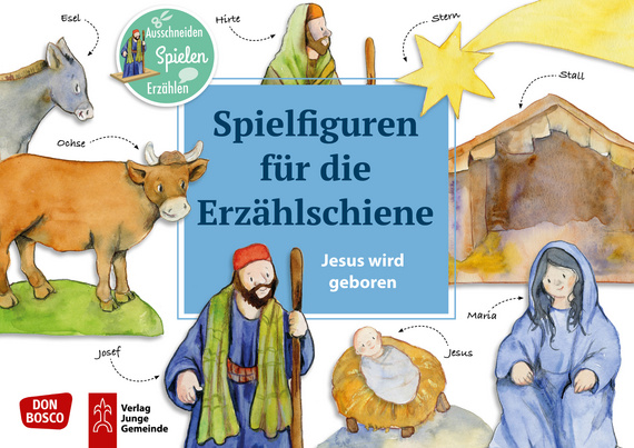 Erzählschiene Spielfiguren - Jesus wird geboren, ab 2 Jahre