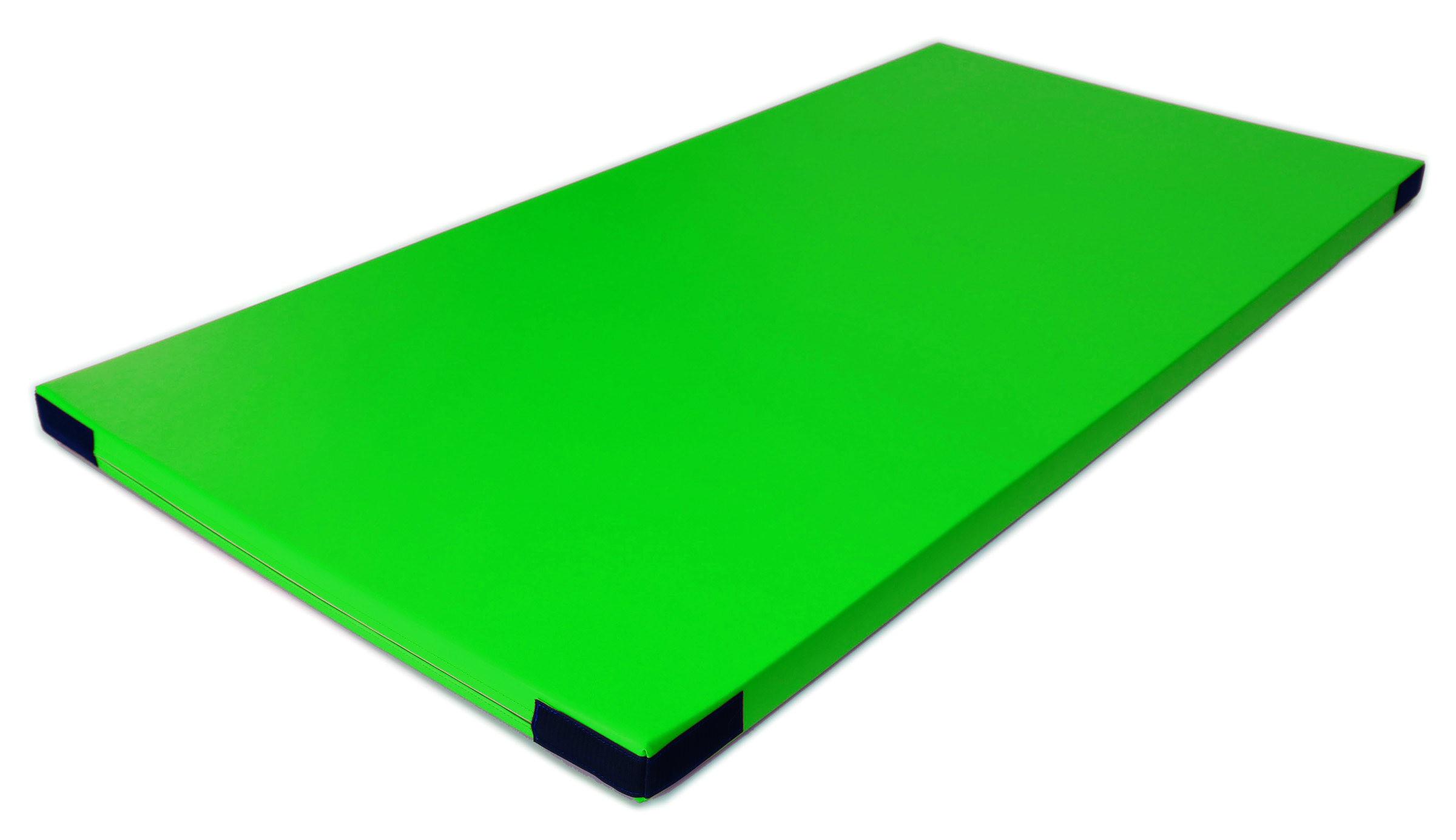 Fallschutzmatte FSM 160/60, 200x100 cm grün mit Klettecken