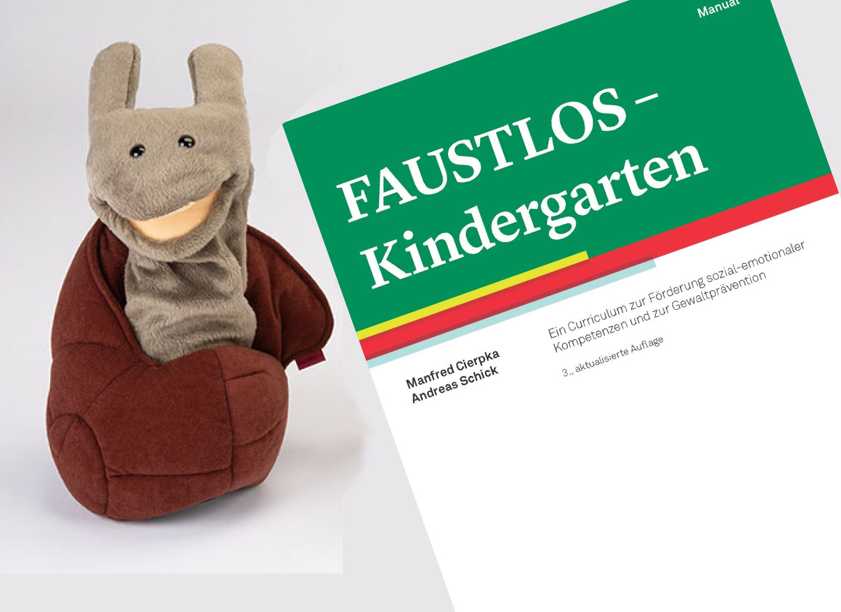 FAUSTLOS - Kindergarten, Handpuppe Schnecke (nur nach Anwenderschulung erhältlich)