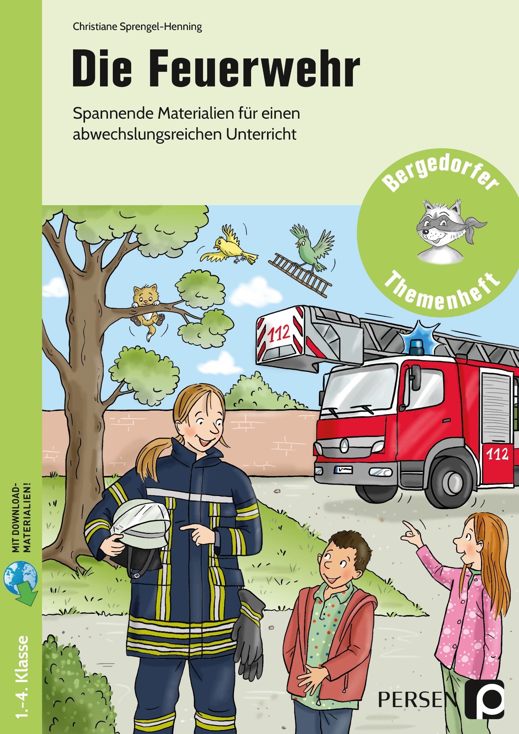 Die Feuerwehr, Buch, 1. bis 4. Klasse