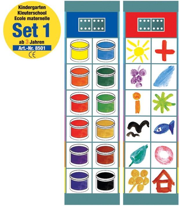 Flocards Kindergarten Set 1, Kartensatz, ab 3 Jahre